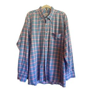 Men’s Peter Millar Long Sleeve Button Up Shirt, Size XXL
